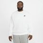 Nike Sportswear Club Fleece Crew Sweaters Kleding white black maat: XL beschikbare maaten:XL XXL - Thumbnail 10