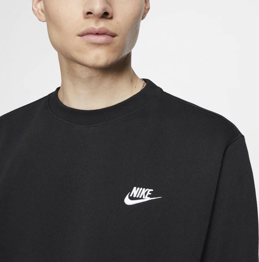 Nike Sportswear Club Fleece Crew Sweaters Kleding black white maat: XS beschikbare maaten:XS S M L XL XXL - Foto 13