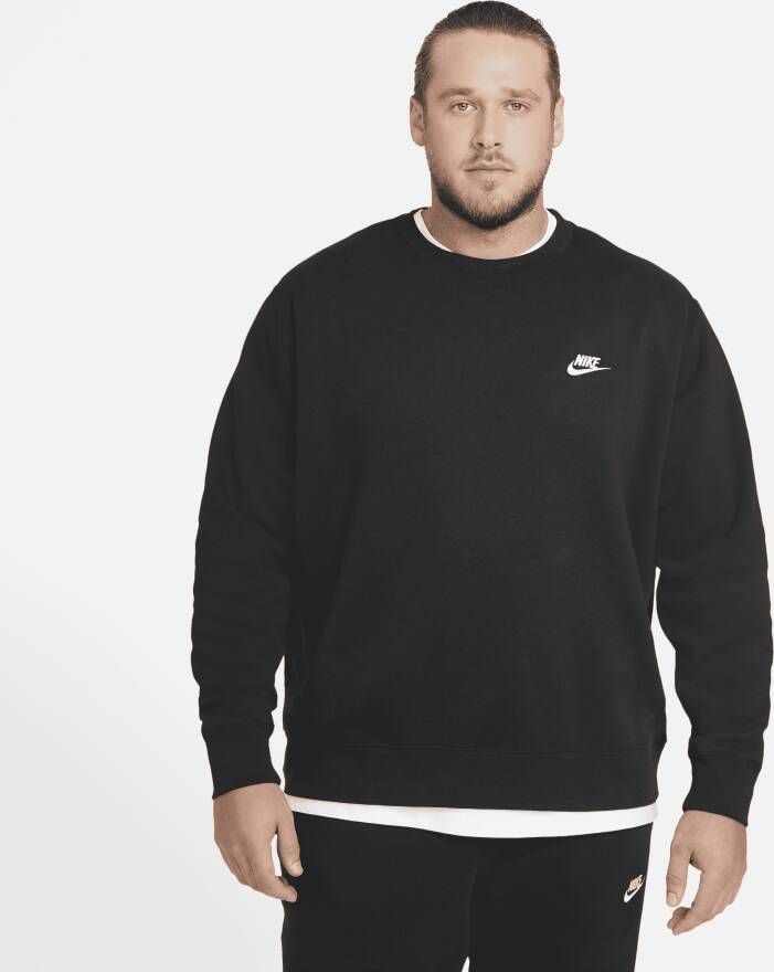Nike Sportswear Club Fleece Crew Sweaters Kleding black white maat: XS beschikbare maaten:XS S M L XL XXL - Foto 14