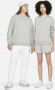 Nike Witte Crewneck Sweatshirt voor Vrouwen Comfortabel en Stijlvol Grijs Dames - Thumbnail 7