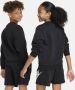 Nike Sportswear Club Fleece sweatshirt voor kids Zwart - Thumbnail 2