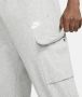Nike Sportswear Club Fleece Cargo Pants Trainingsbroeken Kleding dark grey heather matte silver whit maat: L beschikbare maaten:S L XL - Thumbnail 14