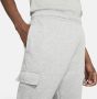 Nike Sportswear Club Fleece Cargo Pants Trainingsbroeken Kleding dark grey heather matte silver whit maat: L beschikbare maaten:S L XL - Thumbnail 15