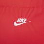 Nike Rood Witte Pufferjas met hoge kraag Red Heren - Thumbnail 3