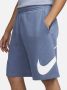 Nike Club Men's Graphic Shorts Sportshorts Kleding diffused blue white white maat: S beschikbare maaten:S M L XL - Thumbnail 2