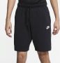 Nike Zwarte Heren Casual Shorts Club Bv2772 Zwart Heren - Thumbnail 5