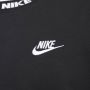 Nike Club Lbr Shortsleeve Top T-shirts Kleding black white maat: XL beschikbare maaten:XS S M XL - Thumbnail 4