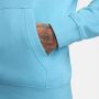 Nike Lichtgewicht Longsleeve Hoodie Blue Heren - Thumbnail 5