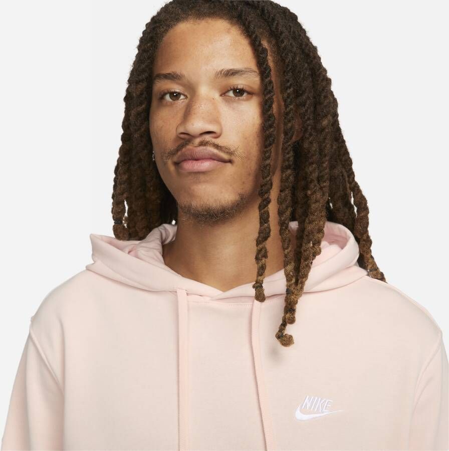 Nike Sportswear Club Hoodie voor heren Bruin