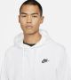 Nike Lichte Hoodie Heren Sportswear Club Hoodie White Heren - Thumbnail 3