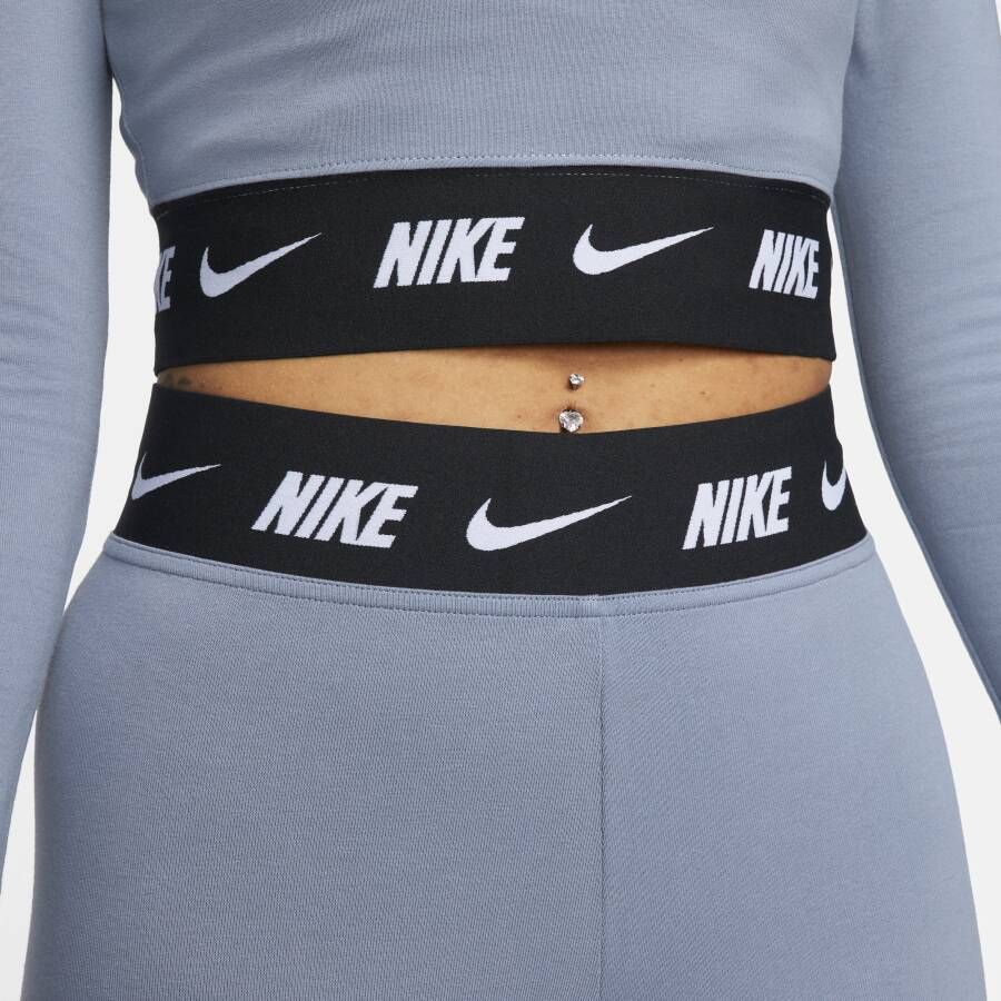 Nike Sportswear Club Legging met hoge taille voor dames Blauw