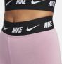 Nike Sportswear Club Legging met hoge taille voor dames Paars - Thumbnail 3