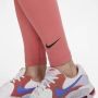 Nike Sportswear Club Legging met hoge taille voor dames Rood - Thumbnail 4