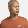 Nike Sportswear Club T-shirt T-shirts Kleding dark russet maat: XL beschikbare maaten:S M L XL - Thumbnail 9
