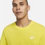 Nike Club Tee Opti Yellow T-shirt Yellow Heren - Thumbnail 5