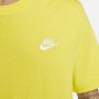 Nike Club Tee Opti Yellow T-shirt Yellow Heren - Thumbnail 6