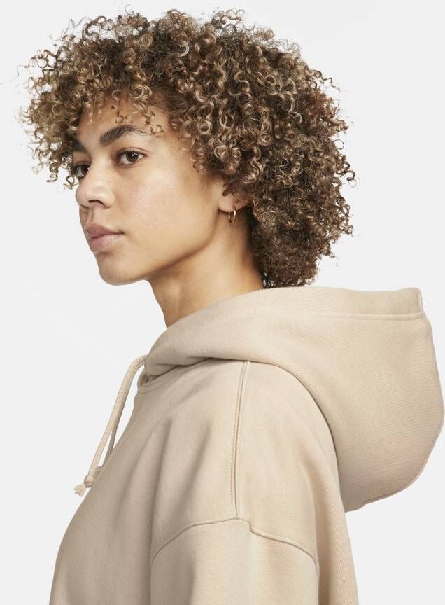 Nike Sportswear Collection Essentials Oversized fleecehoodie Bruin