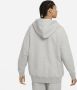Nike Sportswear Collection Essentials Oversized fleecehoodie Grijs - Thumbnail 2