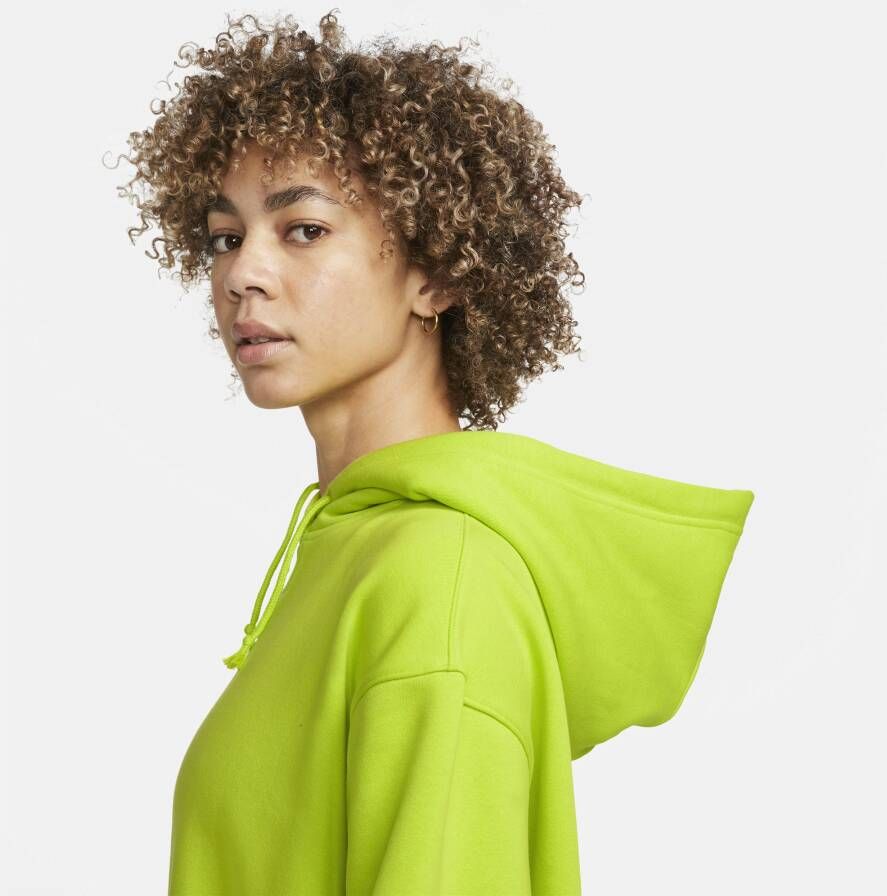 Nike Sportswear Collection Essentials Oversized fleecehoodie Groen