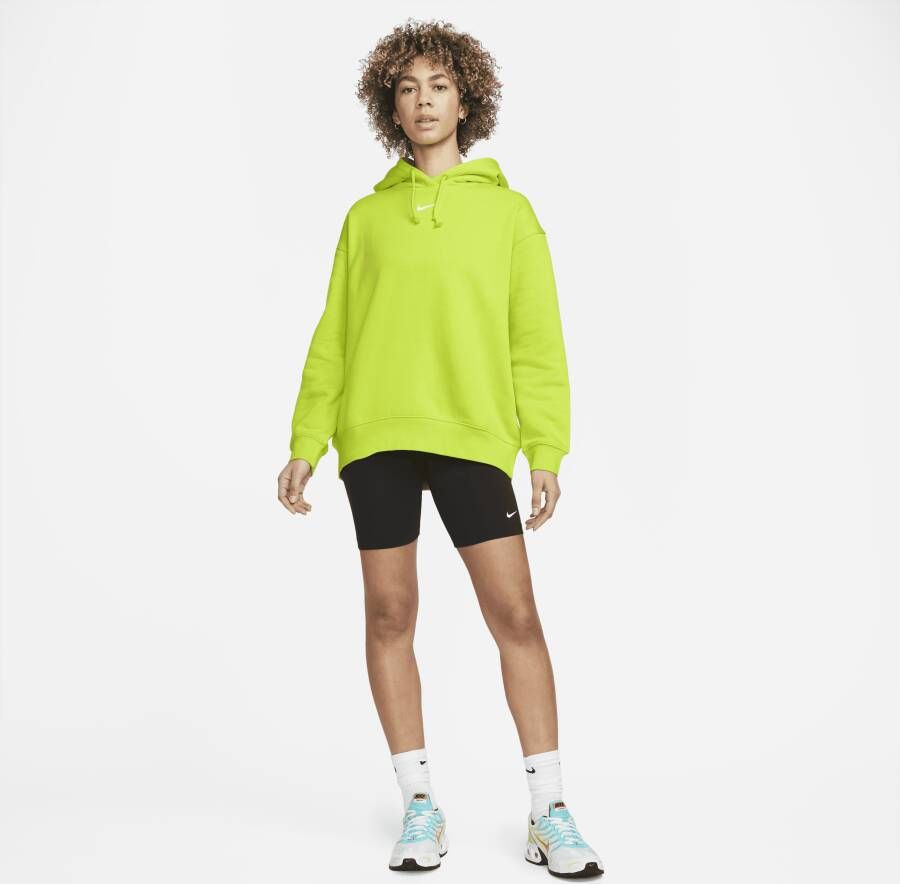 Nike Sportswear Collection Essentials Oversized fleecehoodie Groen