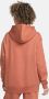 Nike Sportswear Collection Essentials Oversized fleecehoodie Oranje - Thumbnail 2
