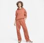 Nike Sportswear Collection Essentials Oversized fleecehoodie Oranje - Thumbnail 4