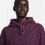Nike Sportswear Collection hoodie van hoogpolige fleece voor dames Rood - Thumbnail 2