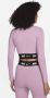 Nike Sportswear Croptop met lange mouwen voor dames Paars - Thumbnail 2