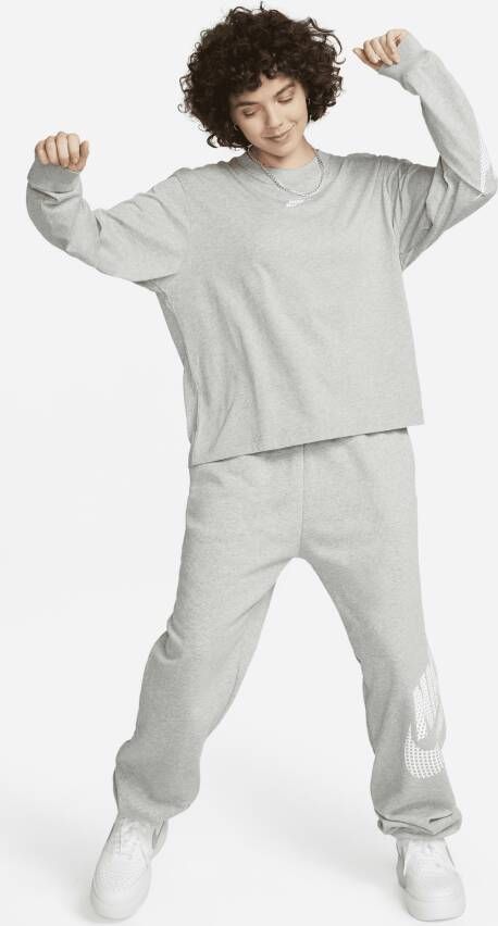 Nike Sportswear Damestop met lange mouwen Grijs
