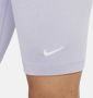 Nike Sportswear Essential bikeshorts met halfhoge taille voor dames (26 cm) Paars - Thumbnail 4