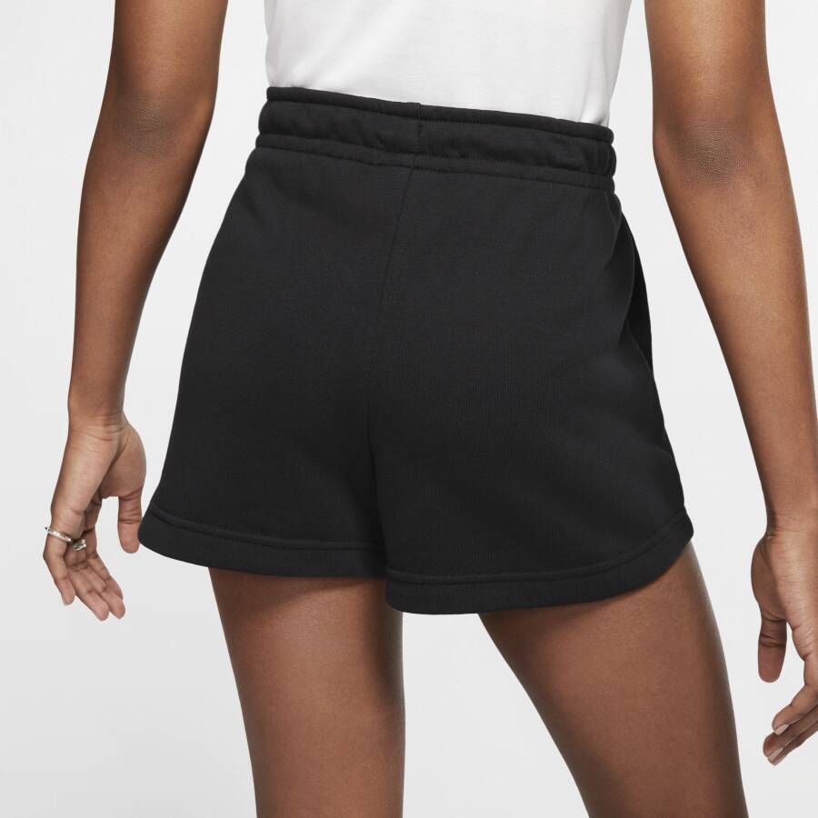 Nike Sportswear Essential Damesshorts van sweatstof Zwart