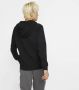 Nike Sportswear Essential Fleecehoodie met rits voor dames Zwart - Thumbnail 3