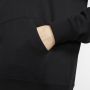 Nike Sportswear Essential Fleecehoodie met trechterhals voor dames Zwart - Thumbnail 2