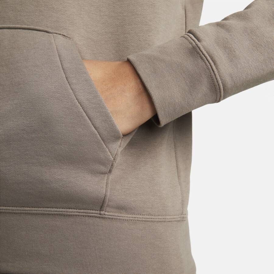 Nike Sportswear Essential Fleecehoodie voor dames Grijs