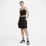 Nike Sportswear Essential Wo 's Ribbed Crop Top Tanktops Kleding black white maat: S beschikbare maaten:XS S M L XL - Thumbnail 3