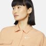 Nike Field Jacket met Verstelbare Manchetten Beige Dames - Thumbnail 3