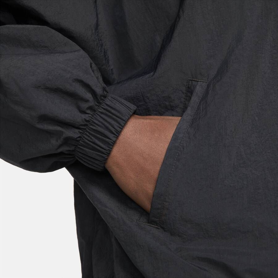 Nike Sportswear Essential Geweven damesjack Zwart