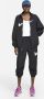 Nike Essential Geweven Jack Zwart Wit Black Dames - Thumbnail 6