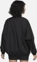 Nike Oversized luchtige jas met mesh voering Black Dames - Thumbnail 2