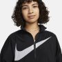 Nike Oversized luchtige jas met mesh voering Black Dames - Thumbnail 3