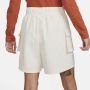 Nike Sportswear Essential Geweven damesshorts met hoge taille Bruin - Thumbnail 3