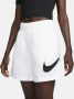 Nike Sportswear Essential Geweven damesshorts met hoge taille Wit - Thumbnail 2