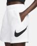 Nike Sportswear Essential Geweven damesshorts met hoge taille Wit - Thumbnail 4