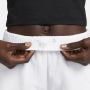 Nike Sportswear Essential Geweven damesshorts met hoge taille Wit - Thumbnail 5