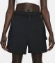 Nike Sportswear Essential Geweven damesshorts met hoge taille Zwart - Thumbnail 2