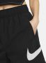 Nike Sportswear Essential Geweven damesshorts met hoge taille Zwart - Thumbnail 3