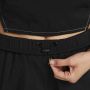 Nike Sportswear Essential Geweven damesshorts met hoge taille Zwart - Thumbnail 4