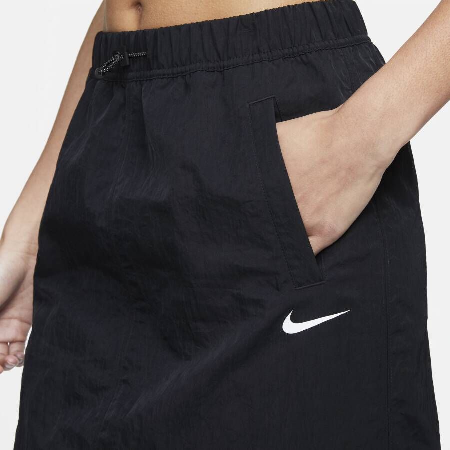 Nike Sportswear Essential Geweven rok met hoge taille Zwart - Foto 2