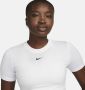 Nike Sportswear Essential Slim Crop Tee T-shirts Kleding white maat: XS beschikbare maaten:XS S M L XL - Thumbnail 5