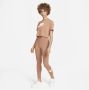 Nike Sportswear Essential Legging met halfhoge taille en Swoosh voor dames Bruin - Thumbnail 5